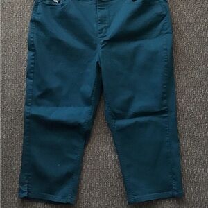 D/C jeans Dark Teal Crop Pants
